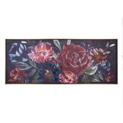 QUADRO FIORI DECORAZIONE TELA CT605730