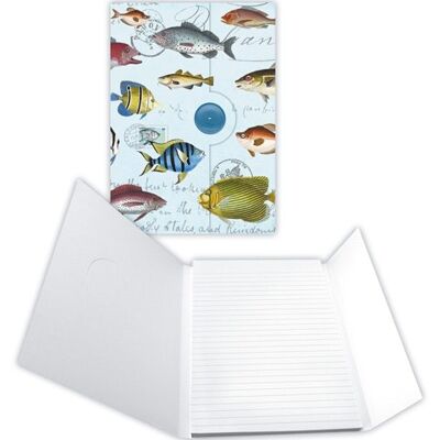 Bloc Notes - Theme Fishes (SKU: 9063)