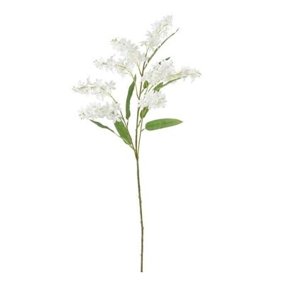 BOUQUET 8 WHITE FLOWERS PVC GARDEN CT604150
