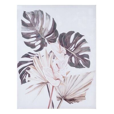 PAINTING LEAVES CANVAS DECORATION CT605742