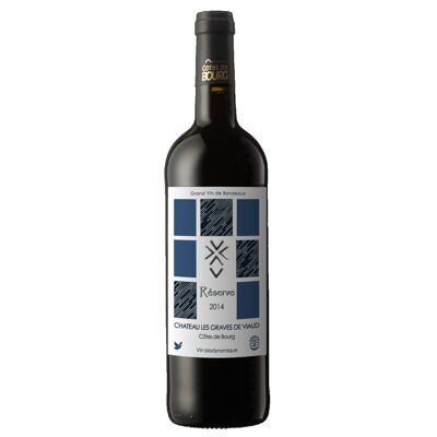 Château Les Graves de Viaud Magnum Réserve 2019 , Bordeaux - Côtes de Bourg, vin bio et biodynamique