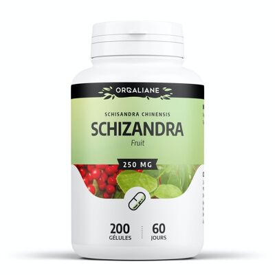 Schizandra - 250mg - 200 capsules