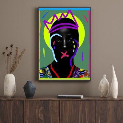 Poster Poster - Color Wax Queen