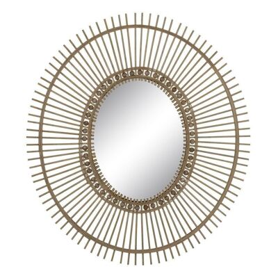 NATURAL BAMBOO DECORATION MIRROR CT607356