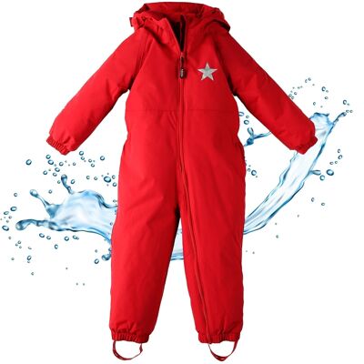 Regenanzug für Kinder - atmungsaktiv & wasserdicht - rot