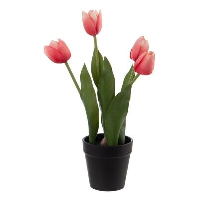 ARTIFICIAL PINK TULIPS PLANT CT602161
