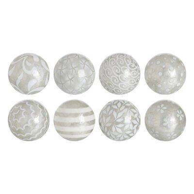 S/8 SILVER BALLS "CAPIZ" DECORATION CT604739