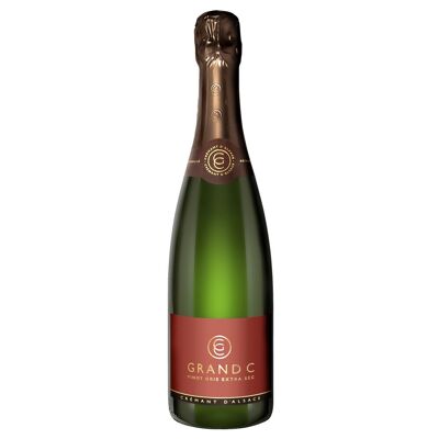 GRAND C Pinot Gris Extra Sec, Cremante de Alsacia