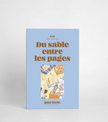 Du sable entre les pages puzzle 500 pcs 3