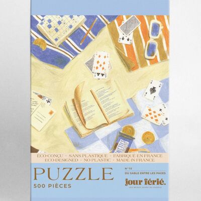 Puzzle Sand between the pages