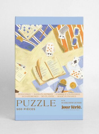 Du sable entre les pages puzzle 500 pcs 2