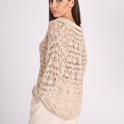 Crochet Maxi Polo - Ines