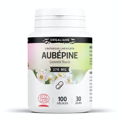 Aubépine Bio - 270 mg - 100 gélules