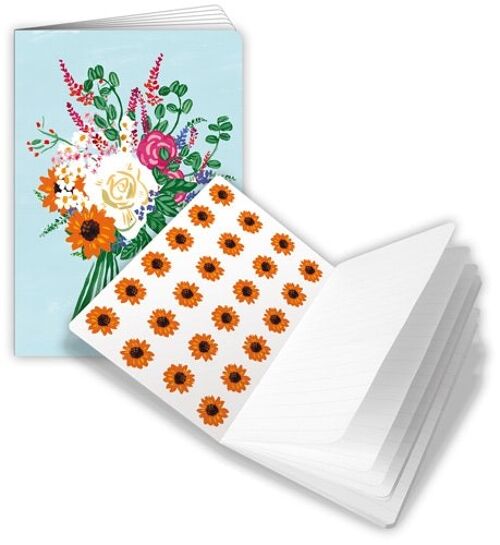 Splendid Notes A6, bouquet de fleurs (SKU: 5414)