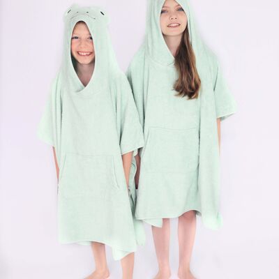 Frog  Poncho 100% Cotton 450GSM Super Soft Kids Onesie