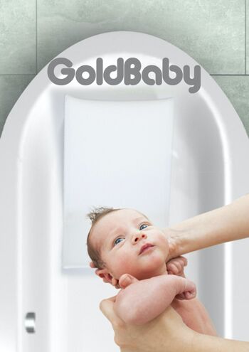 Hamac de bain en éponge amovible et lavable (deuxième housse cadeau) - Goldbaby - De 0 à 6 mois 1