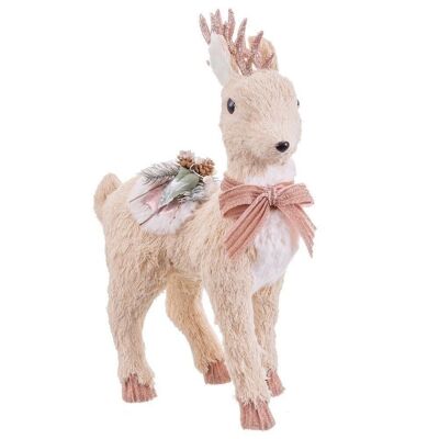 CHRISTMAS - STANDING DEER POLYFOAM CT720535