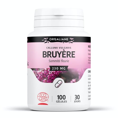 Bruyère Bio - 230 mg - 100 gélules