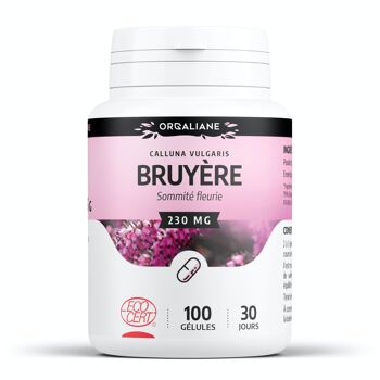 Bruyère Bio - 230 mg - 100 gélules 1