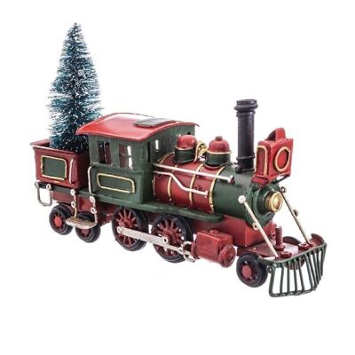 CHRISTMAS - METAL TRAIN MACHINE CT118650