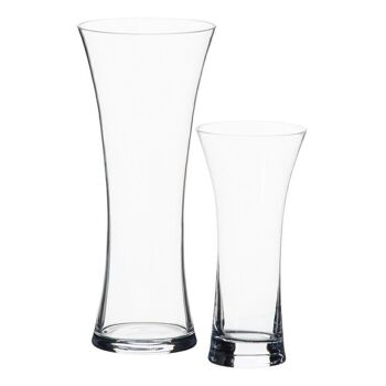 DÉCORATION DE VASE EN VERRE TRANSPARENT CT606036 2