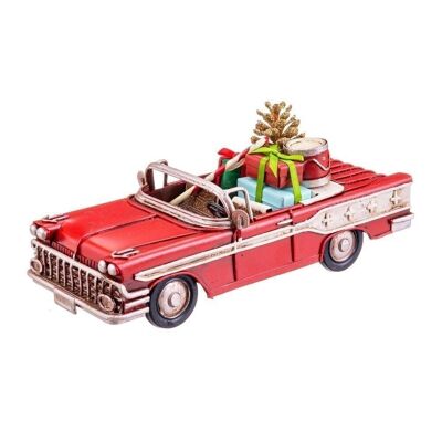 CHRISTMAS - CAR WITH METAL PACKAGES CT720558
