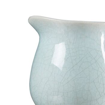 DÉCORATION VASE CÉRAMIQUE TURQUOISE CT604896 3