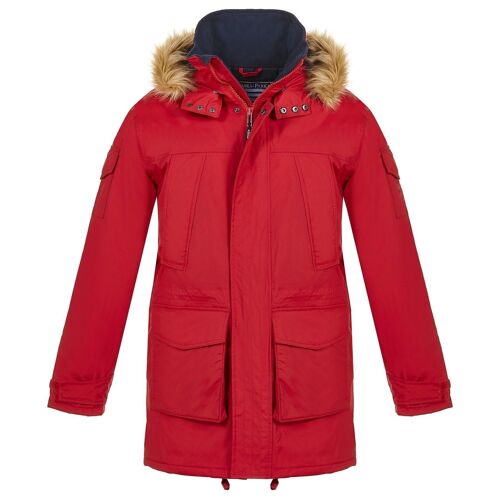 Winterparka mit SORONA - Alaska Parka - rot