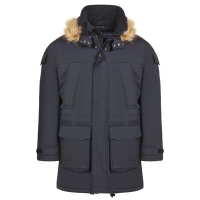 Winterparka mit SORONA - Alaska Parka - schwarz