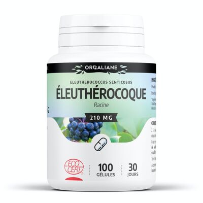 Eleuthérocoque Bio - 210 mg - 100 gélules