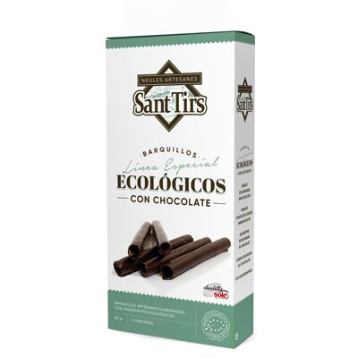 Barquillos ecológicos chocolate