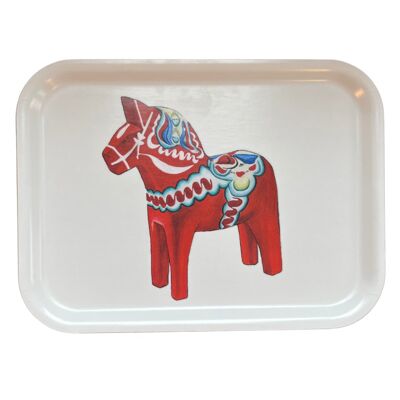 Dala horse tray