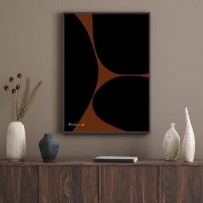 Poster - Black Abstract
