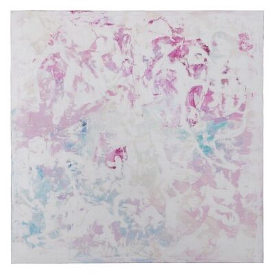 TOILE PEINTURE ABSTRAITE ROSE CT608418