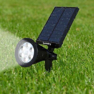 Solar spotlight LED projector SPIKY W34 H42cm
