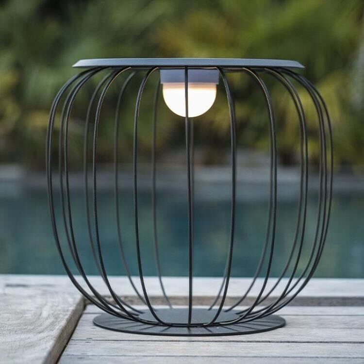 LED-Funklaterne SUNRISE H40 cm