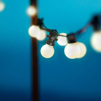 Guirlande lumineuse extérieur connectable LED PARTY MILKY 6.50m 5