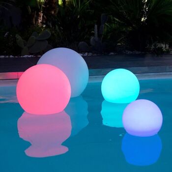 Lot de 2 boules lumineuses sans fil BOBBY ∅30cm 4