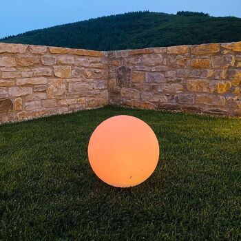 Lot de 2 boules lumineuses solaire SOLSTY ∅30cm 1