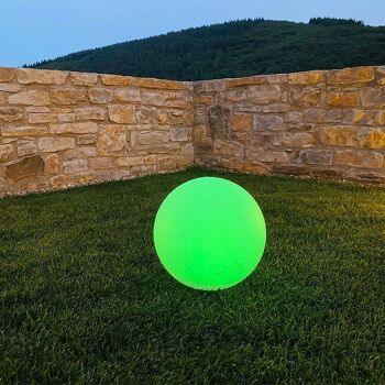 Lot de 2 boules lumineuses solaire SOLSTY ∅30cm 10