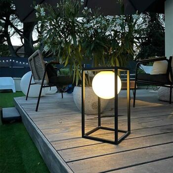 Lanterne solaire décorative LED MOBY H46cm 3