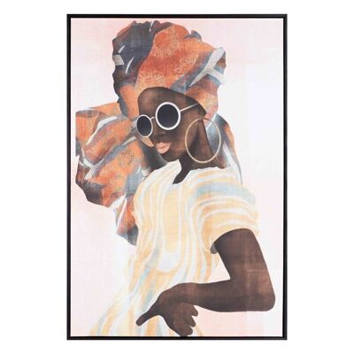 Afrikanisches Leinwanddruckbild CT605070