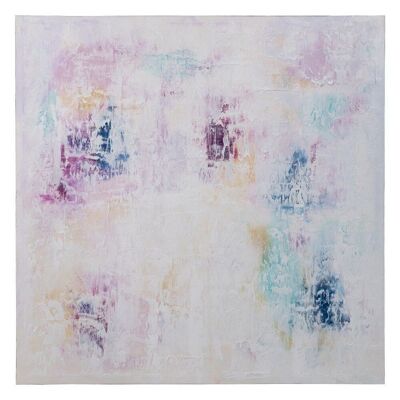 PURPLE-WHITE ABSTRACT PAINTING PICTURE CT608419