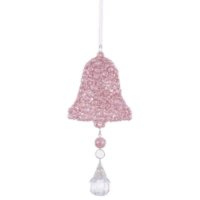 CHRISTMAS - PLASTIC BELL WITH TEAR PENDANT CT721389
