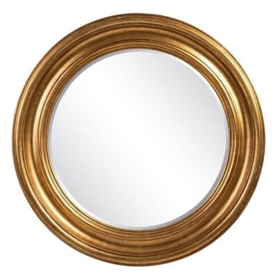 OLD GOLD MIRROR GLASS-WOOD CT606109