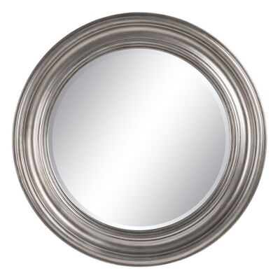 AGED SILVER MIRROR GLASS-WOOD CT606110
