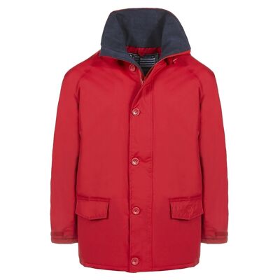 Winter jacket skipper jacket - SoftLan® + Sorona® - red