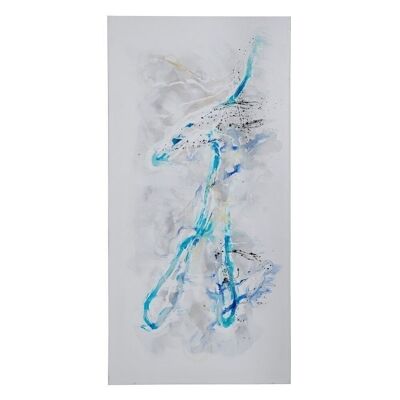 BLUE ABSTRACT PAINTING PICTURE CANVAS CT608427