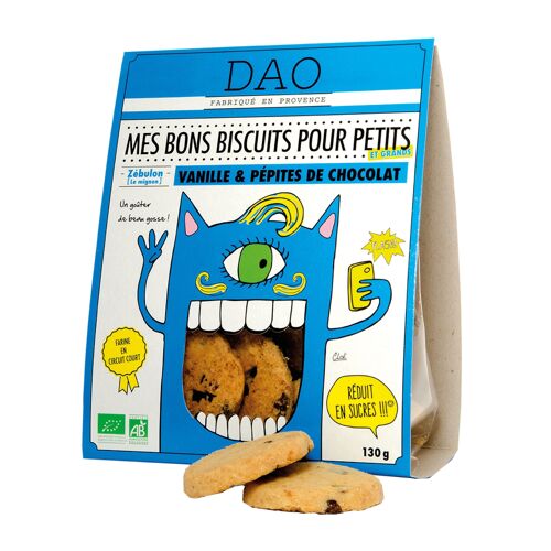 Biscuit DAO Vanille Pépites de Chocolat