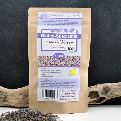 Bio Lavendelblüten Aroma-Verpackung